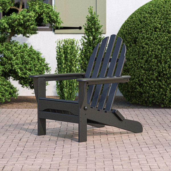 POLYWOOD® Classic Folding Adirondack Chair & Reviews Wayfair